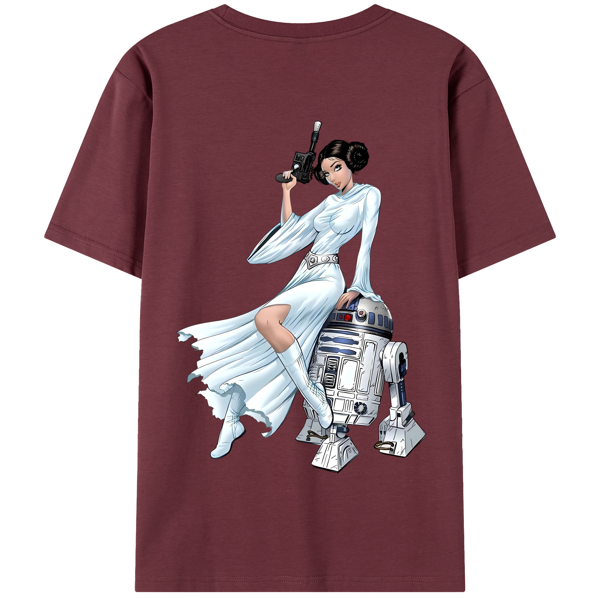 （画像用） スター・ウォーズ Star Wars 綿100％半袖Tシャツ（背面プリント）